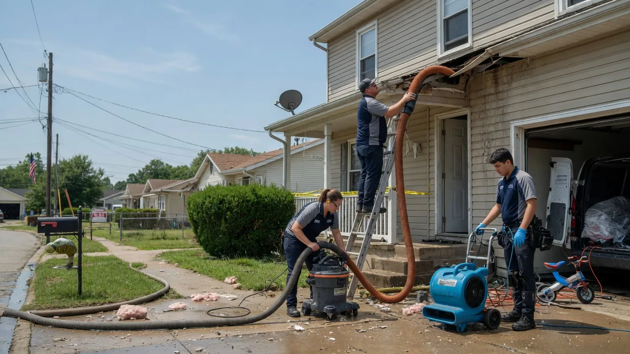 Water Damage Restoration in Cloutierville, LA near me